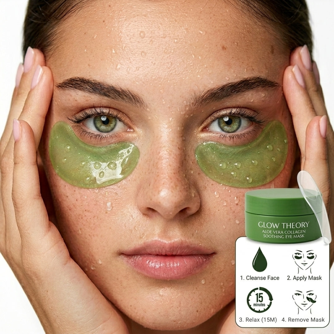 Aloe Vera Eye Patches - Reduce puffiness and instantly revitalize